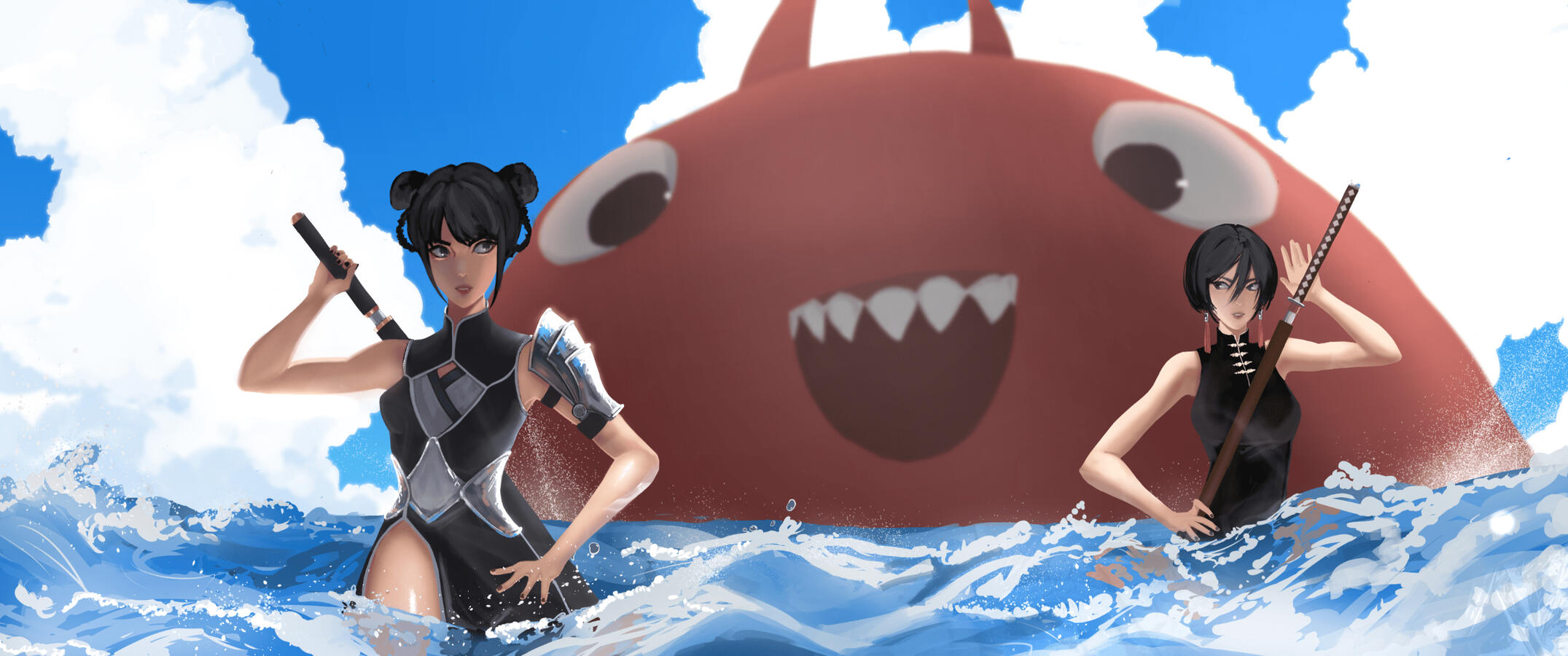 on the count of three